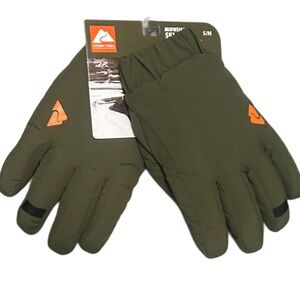 Ozark Trail Olive and Orange Men's Gloves